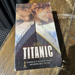 ✅ Titanic 1997 VHS 2-Tape Set – Original – James Cameron