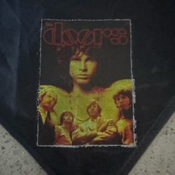 The Doors Band Graphic dog bandanna