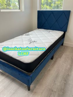 Bed frame and mattress twin size