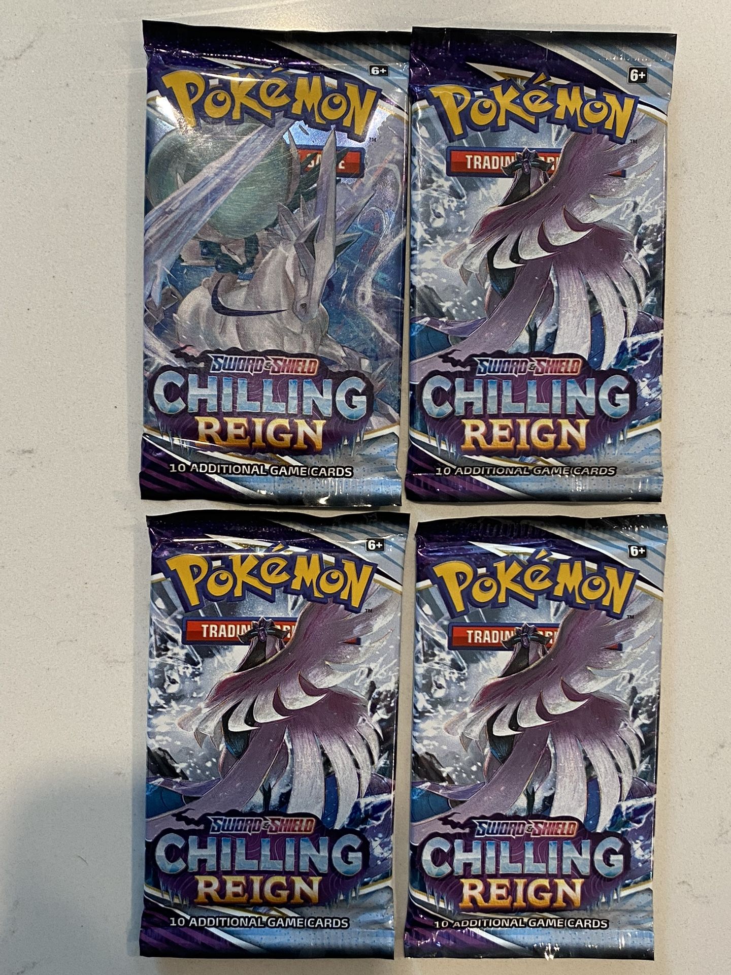 Pokémon Booster Packs Chilling Reign