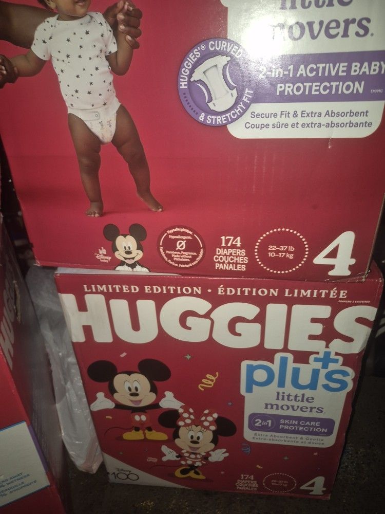 Huggies Size 4 $45 Cada 1 Caja El Precio Es Firme