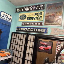Vintage Cars And Wall Art!