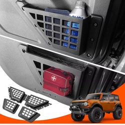 Door Molle Panels Storage Pocket for Ford Bronco 2021-24 Side Door Storage *NEW*