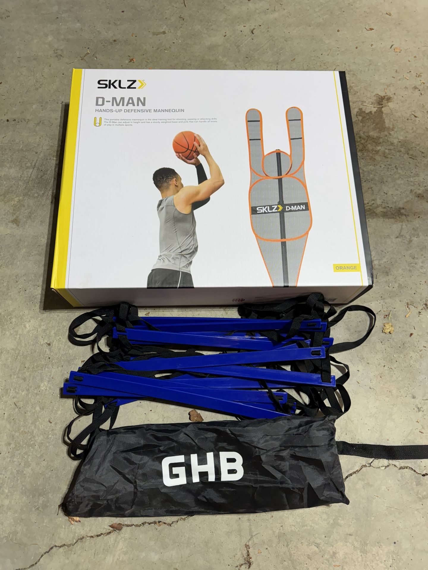 DRLZ D Man With Footwork Ladder