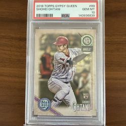 Shohei Ohtani Topps Gypsy Queen RC PSA 10