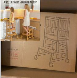 Brand New Kids Kitchen Step Stool / Toddler Learning Tower