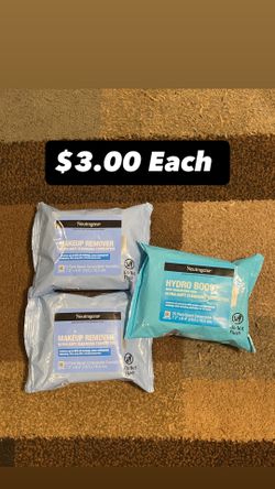 Neutrogena Makeup Wipes $3.00 Each 