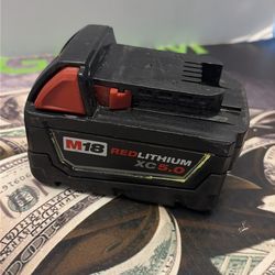 37037-12 MILWAUKEE 5.0 BATTERY