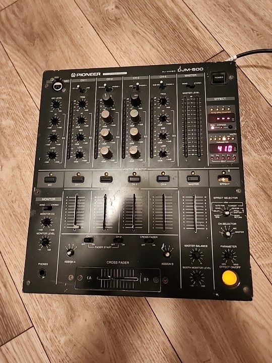 PIONEER DJM-500 DJ 4 CHANNEL MIXER DJM500