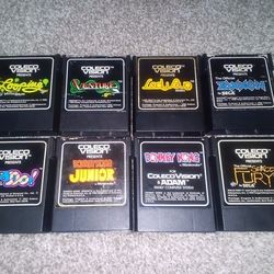 Colecovision Games Lot of 8 All Tested and Working See Pics