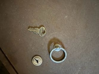 Vintage Meilink Hercules Steel Fire Safe with Key