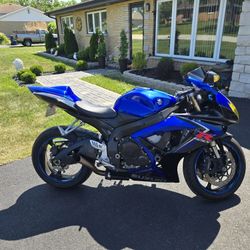 2007 GSXR 600 Suzuki