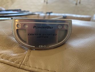 Power bilt center shaft putter