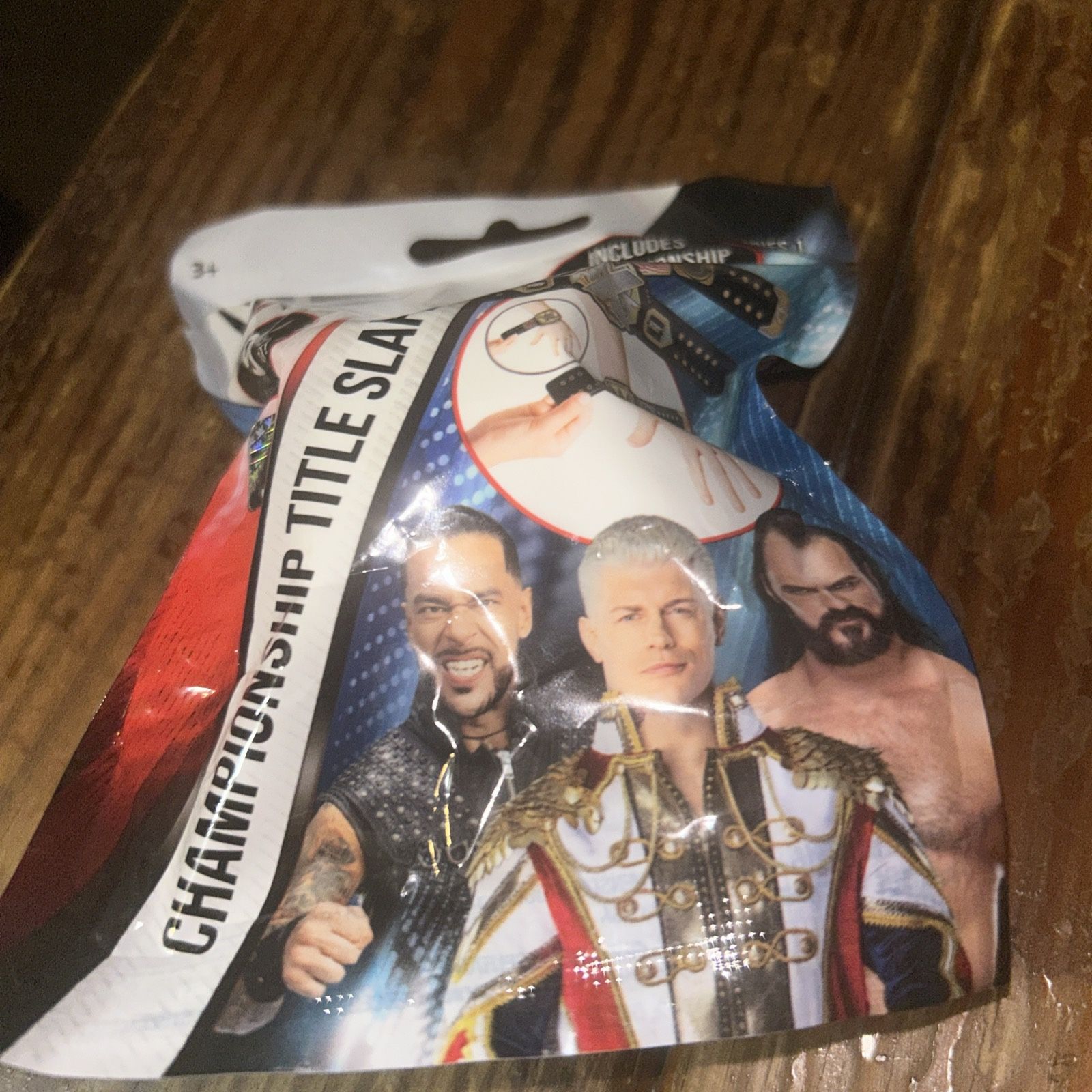 WWE Championship Belt Slap Bands Series 1 Unopened Pack