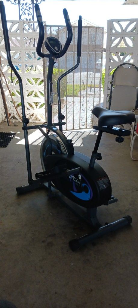 Body Rider Dual Trainer Elliptical - 2-in-1 Training Elliptical & Bike - Already Assembled - $90 OBO 