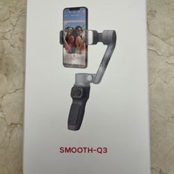 Zhiyun Smooth Q3 Phone Gimbal Stabilizer With Built in Light - Mint!
