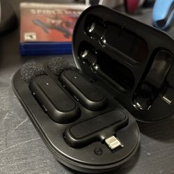Wireless iPhone Mic Set (2 Mics) – Works Great 🔥