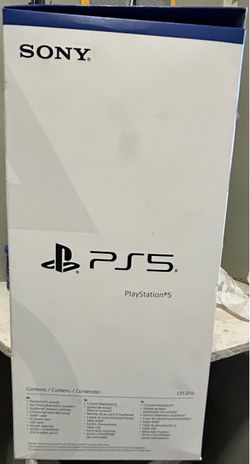 Empty PS5 box