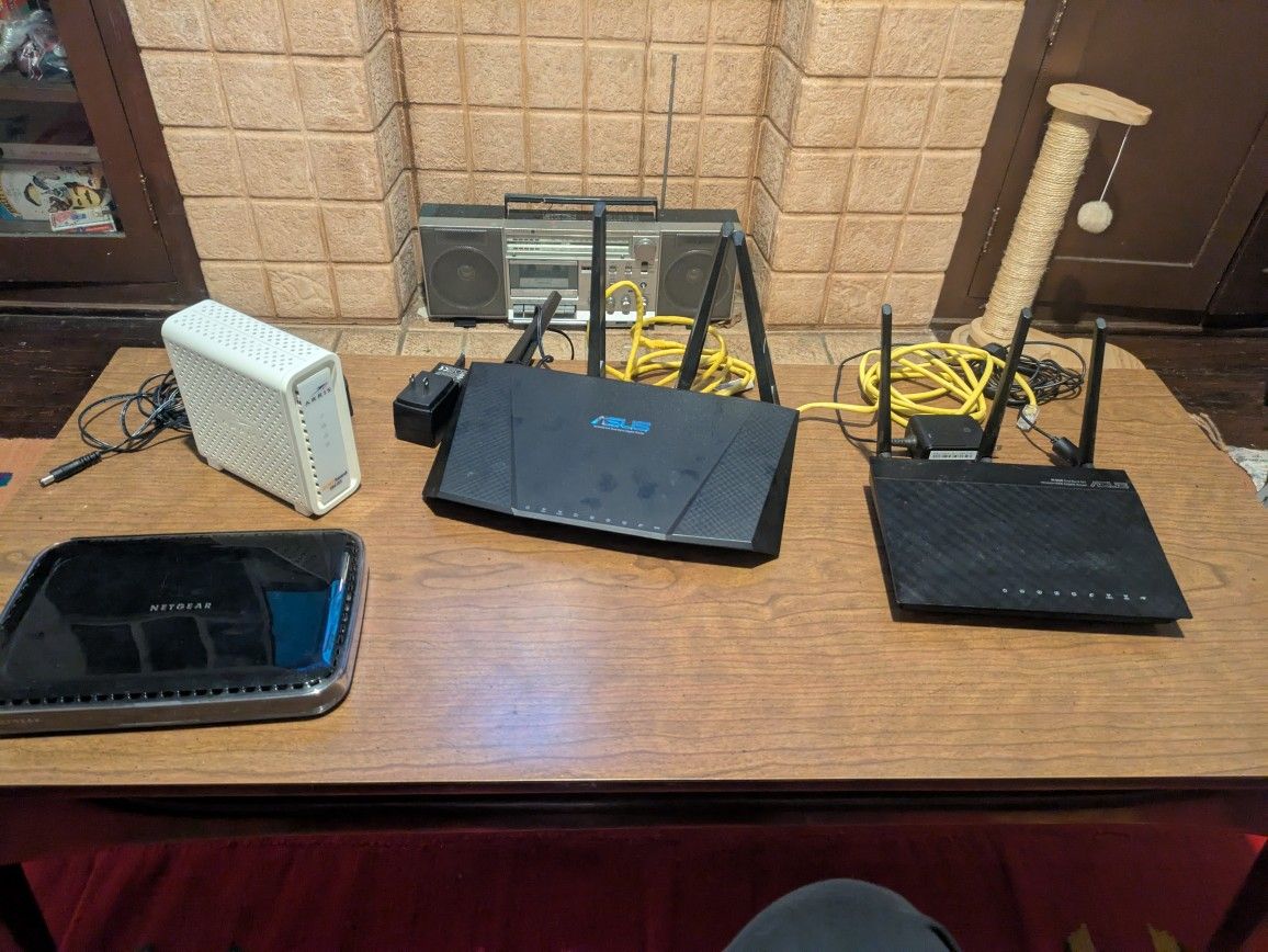 Modem, Routers, WiFi Range Extender