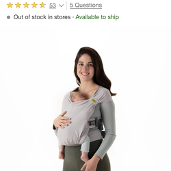 Brand new Boba Bliss Hybrid Carrier