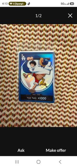 Los Angeles Dodgers One Piece Card 2026