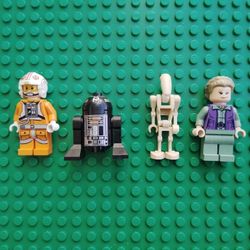 Lego Star Wars Minifigures Lot (4) 