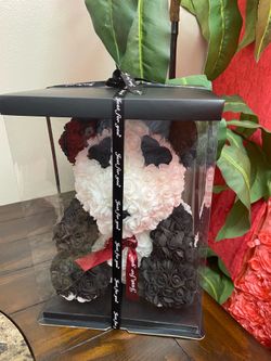 Big forever roses 🌹 panda gift