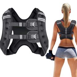 Prodigen 16 lb Weighted Vest (Grey) / Chaleco Con Peso Prodigen De 16 Lb  (Gris)
