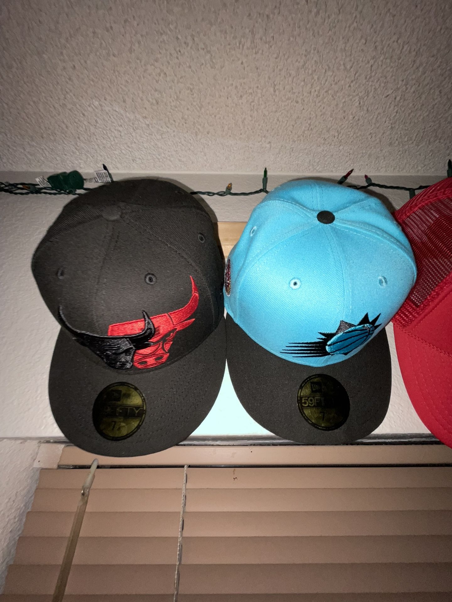 2 fitted hats 60 80 BEST OFFER!!! for Sale in Guadalupe, AZ OfferUp