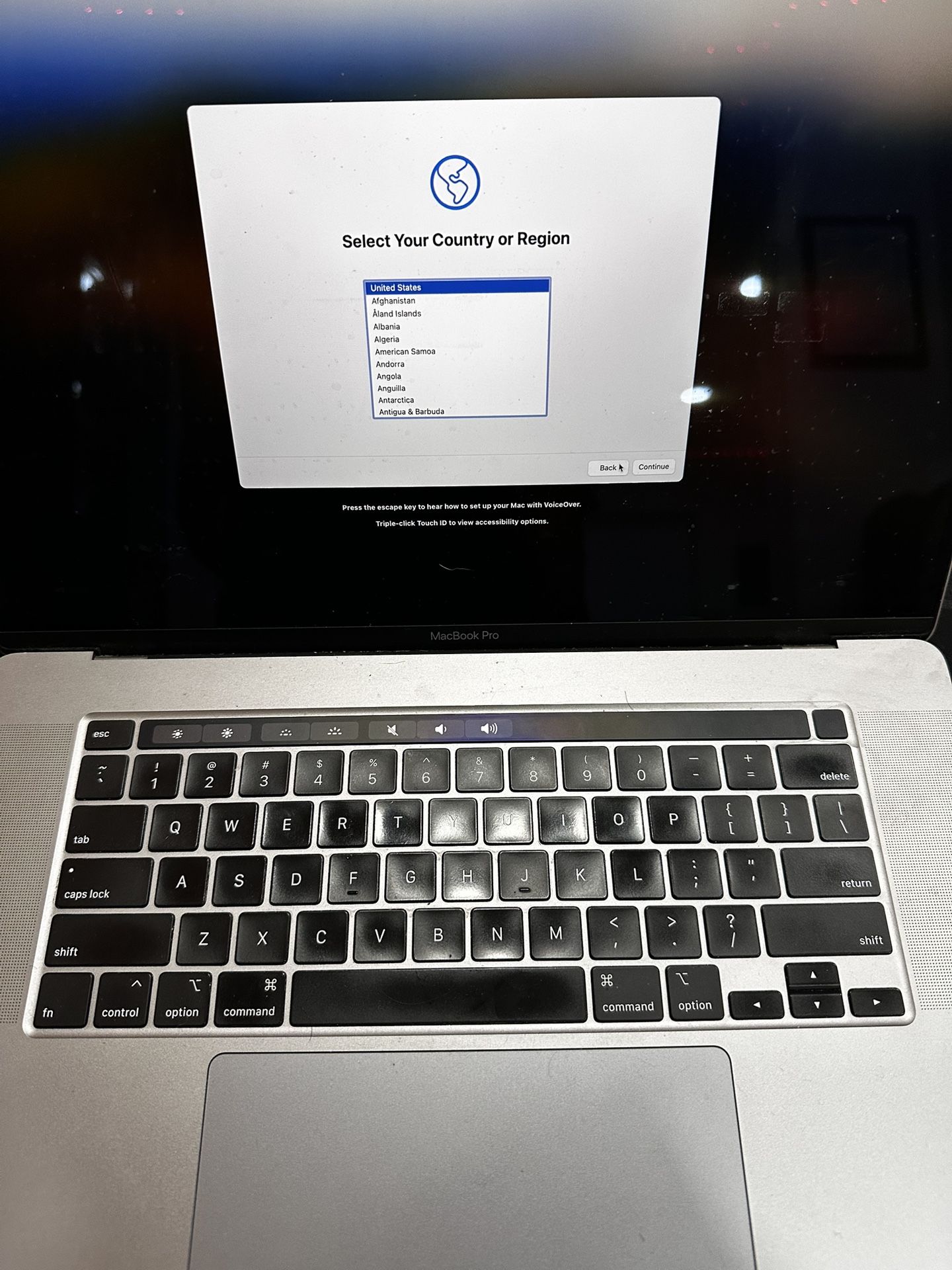 Macbook Pro 16” Intel 2019