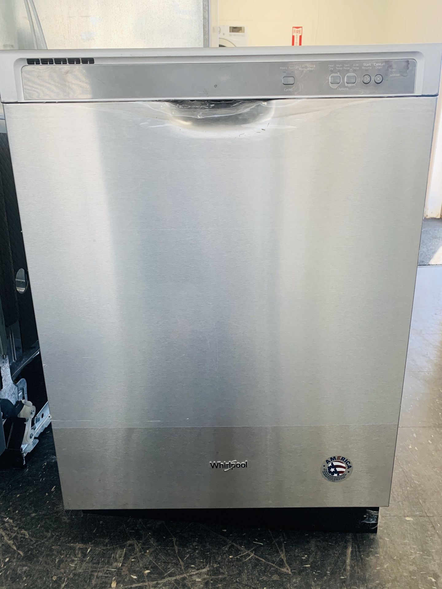 Whirlpool Stainless Steel Dishwasher NEW/OPEN BOX