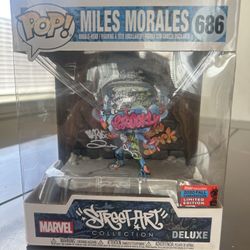 Funko Pop Miles Morales 2020 Fall Convention Limited Edition Street Art