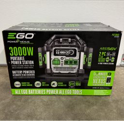 EGO POWER+ Nexus 56-volt, 2000-Watts Portable Power Station, with 2 x 7.5Ah batteries included $1099 plus tax at Lowe's website new never been used