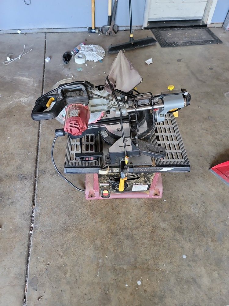 Miter And Table Saw