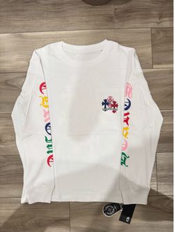 CH Rainbow Floral Long Sleeve - White