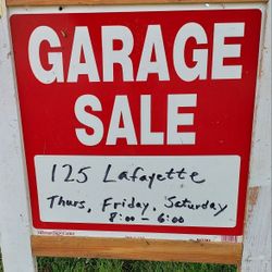 HUGE GARAGE SALE - TODAY THRU SATURDAY 