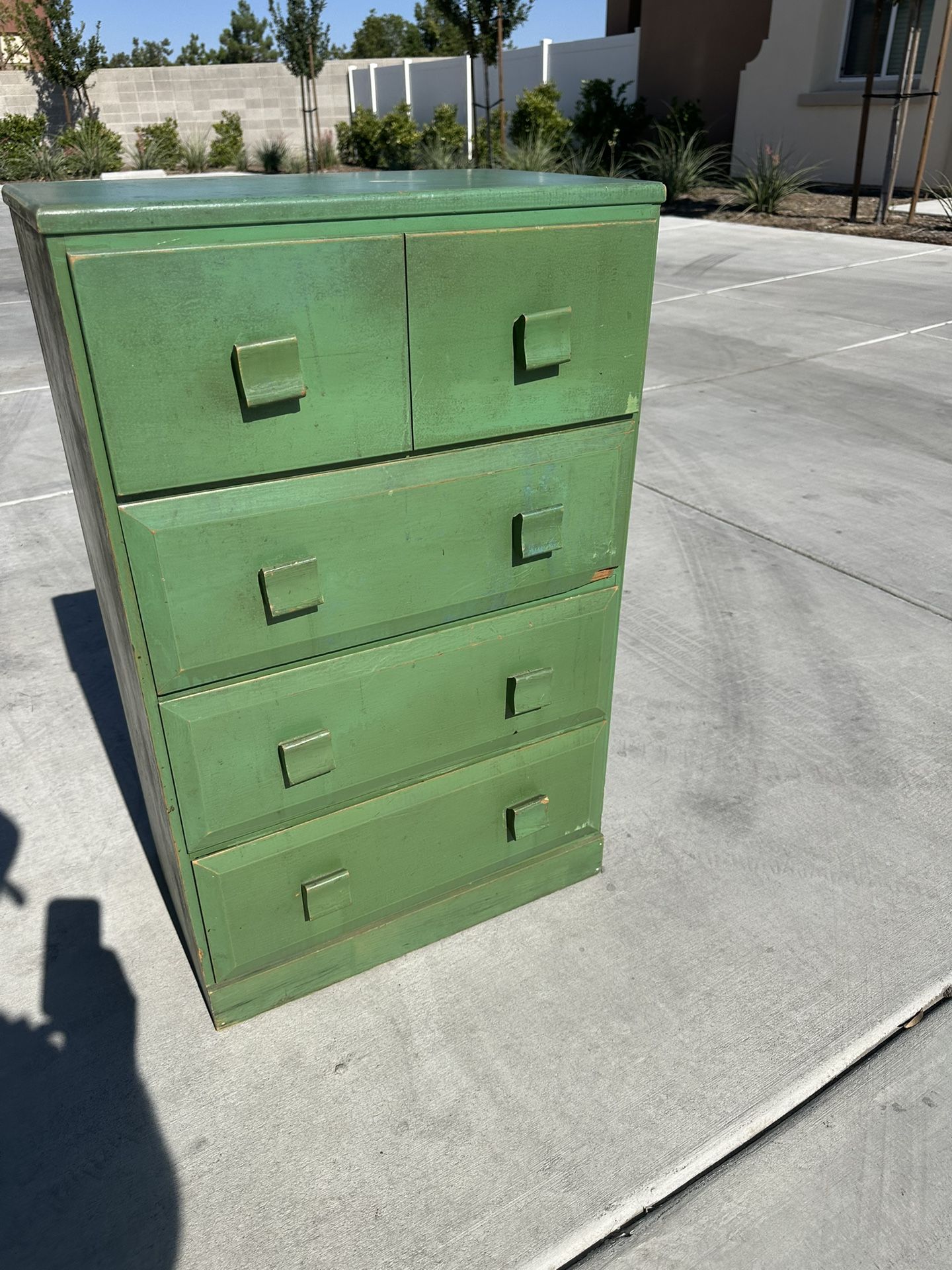 Vintage wooden dresser