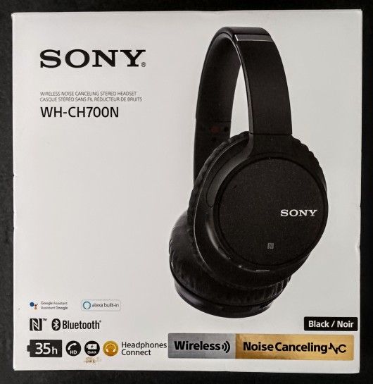 Sony WH-CH700N Bluetooth Headphones (Read Description)

