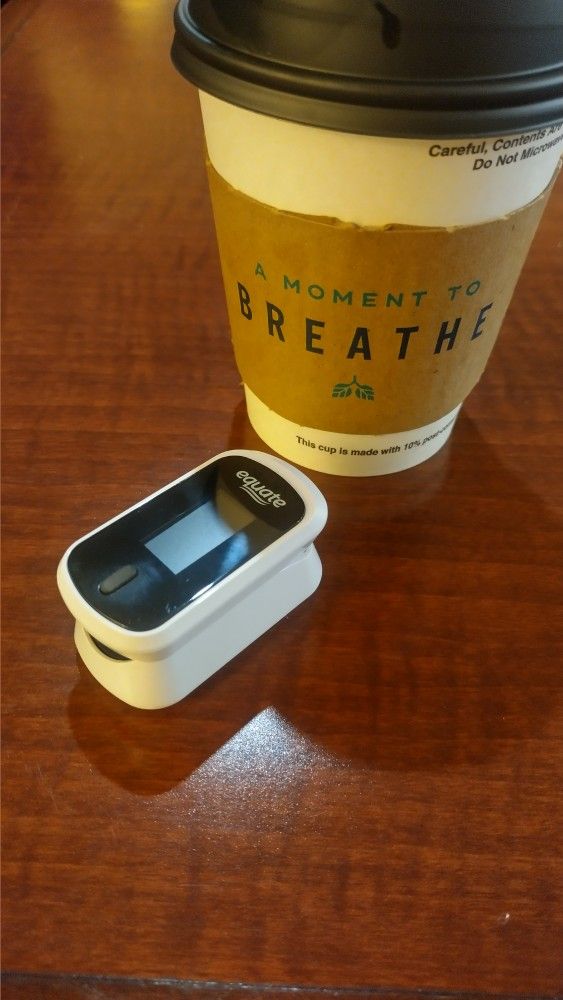 Equate Fingertip Pulse Oximeter (Oxygen Reader)