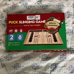Puck Slinging Board Game