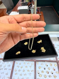 Figaro chain 14k 3mm 16 inch 6.5gm