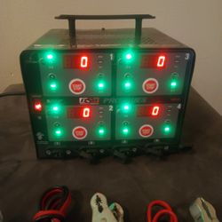 4 Bank Battery Charger