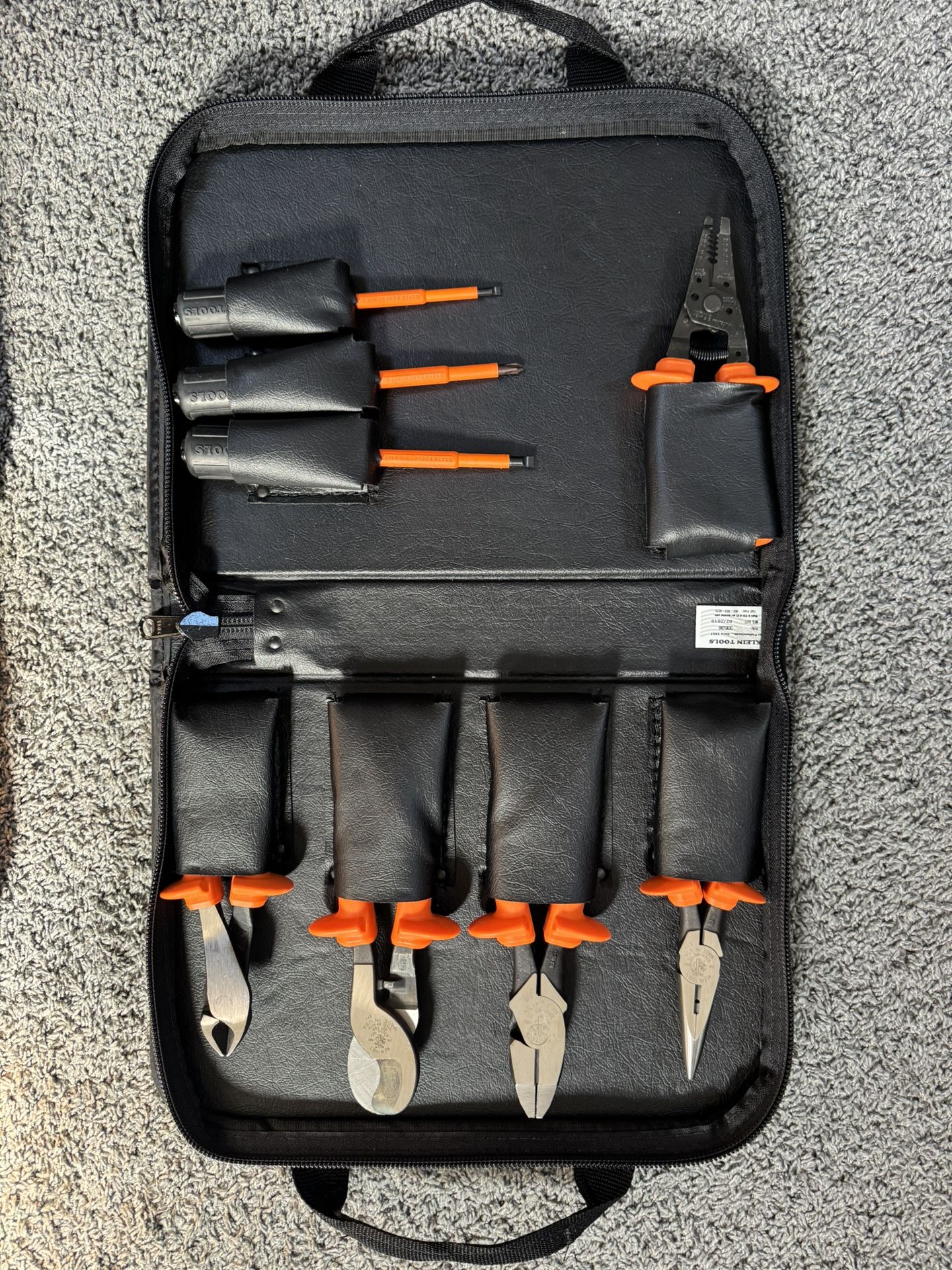 Klein tools Insulated Tool Set, 1000-Volt, 8-Piece 33536