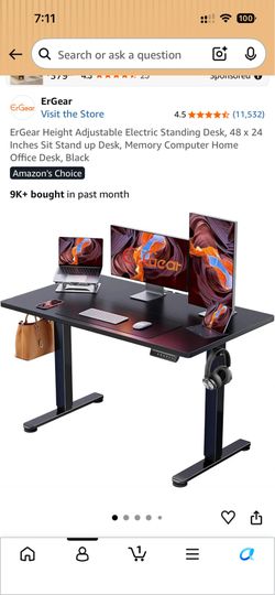 Standing desk