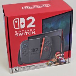 (NEW) NINTENDO SWITCH 2 CONSOLE + MARIO KART WORLD BUNDLE