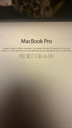 MacBook Pro 2012 ‼️READ‼️