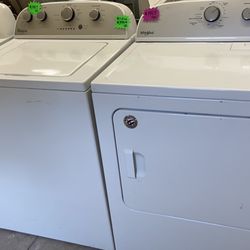 WHIRLPOOL WASHER AND DRYER SET 