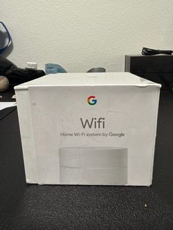 NEW Google Wifi AC-1304 Mesh WiFi Router Point 1-Pack White Original Box