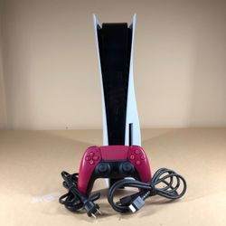 Sony PlayStation 5 Disc Edition PS5 825GB White Console Gaming System CFI-1115A