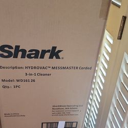 Brand new (In the original unopened box)Shark HydroVac MessMaster Wet Dry Corded Vacuum Cleaner
